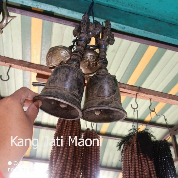 lonceng vajra full kuningan untuk upacara Asli Paling Mewah DFG433