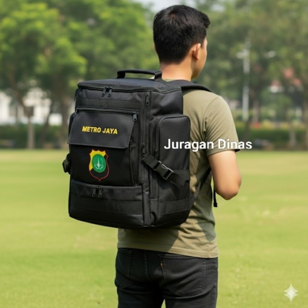 ReadyTAS RANSEL BKO HITAM POLRI BRIMOB SABHARA JATAH POLDA METRO