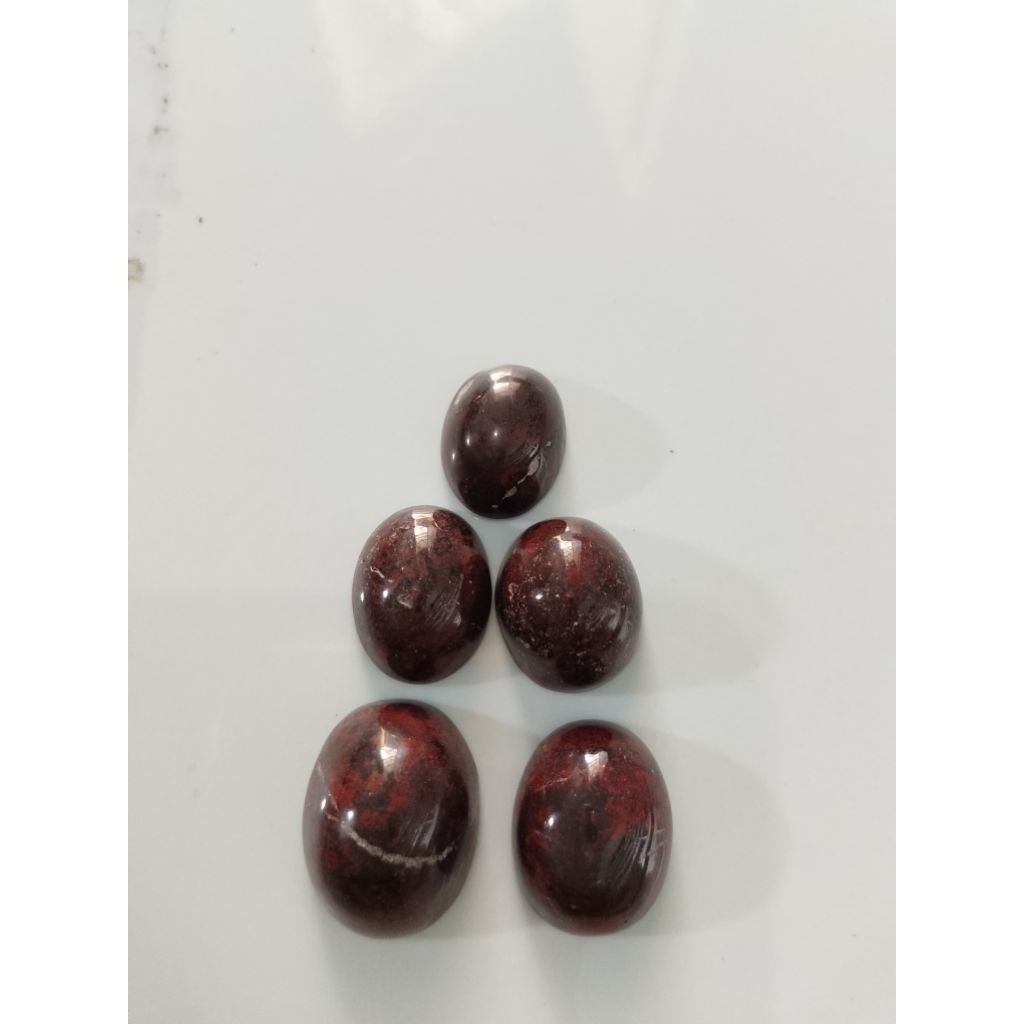 Batu badar besi merah cabe kebumen nempel magnet 100% asli