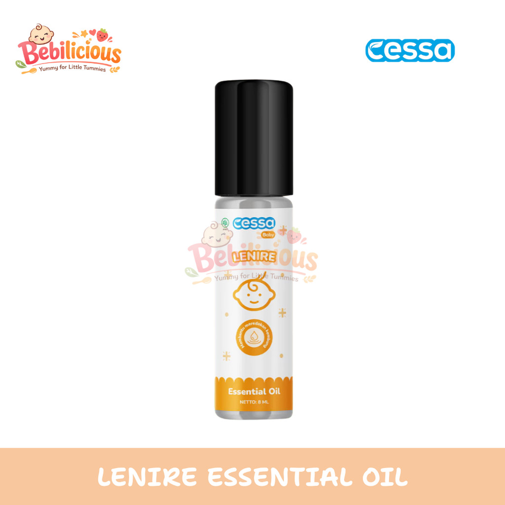 Cessa Baby Lenire 8ml Natural Essential Oil Minyak Bayi Meredakan Perut Kembung Mual