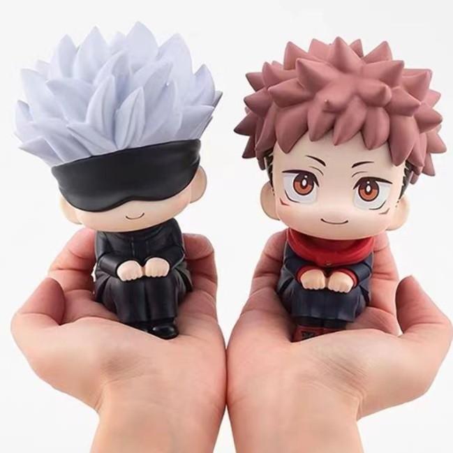 Ready Jujutsu Kaisen Gojo Itadori Megumi LookUp / Rukkapu Action Figure - Gojo FullFace