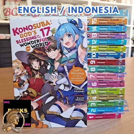 Konosuba vol. 117 LIGHT NOVEL ENGLISH (Indonesia/English)-Athena