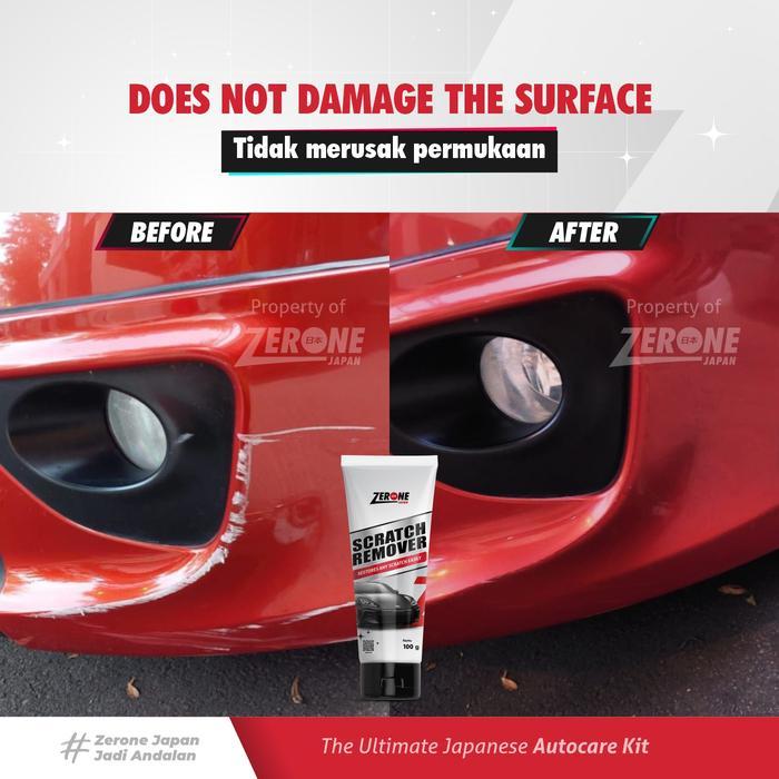 Zerone Scratch Remover - Penghilang Baret Ringan Body Mobil Motor - Scratch Remover