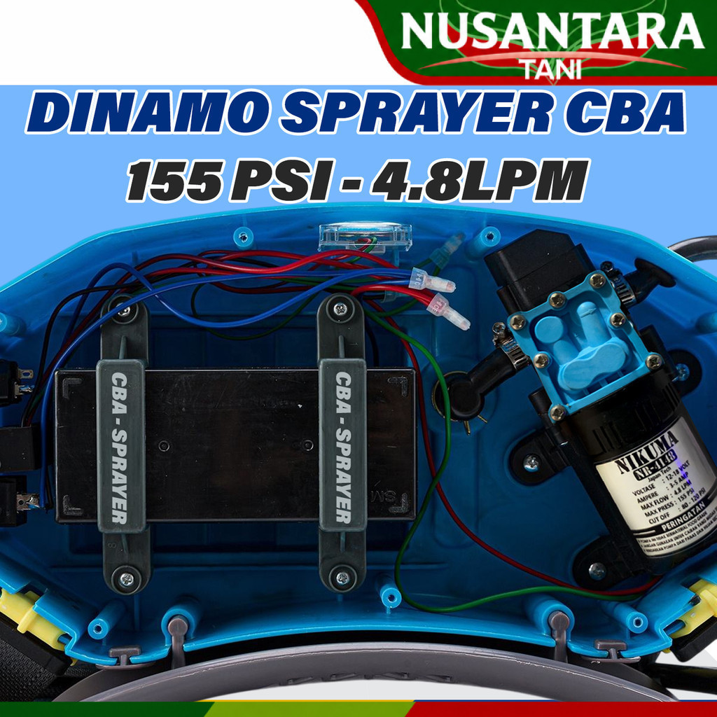 Dinamo sprayer CBA - 155 PSI 4.8 LPM Original Nikuma 4148