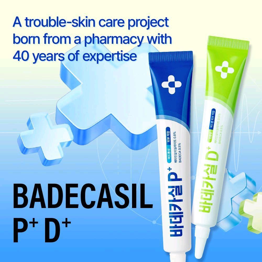 23 Years Old Badecasil P+ 20g Badecasil D+ 20g Acne Cream