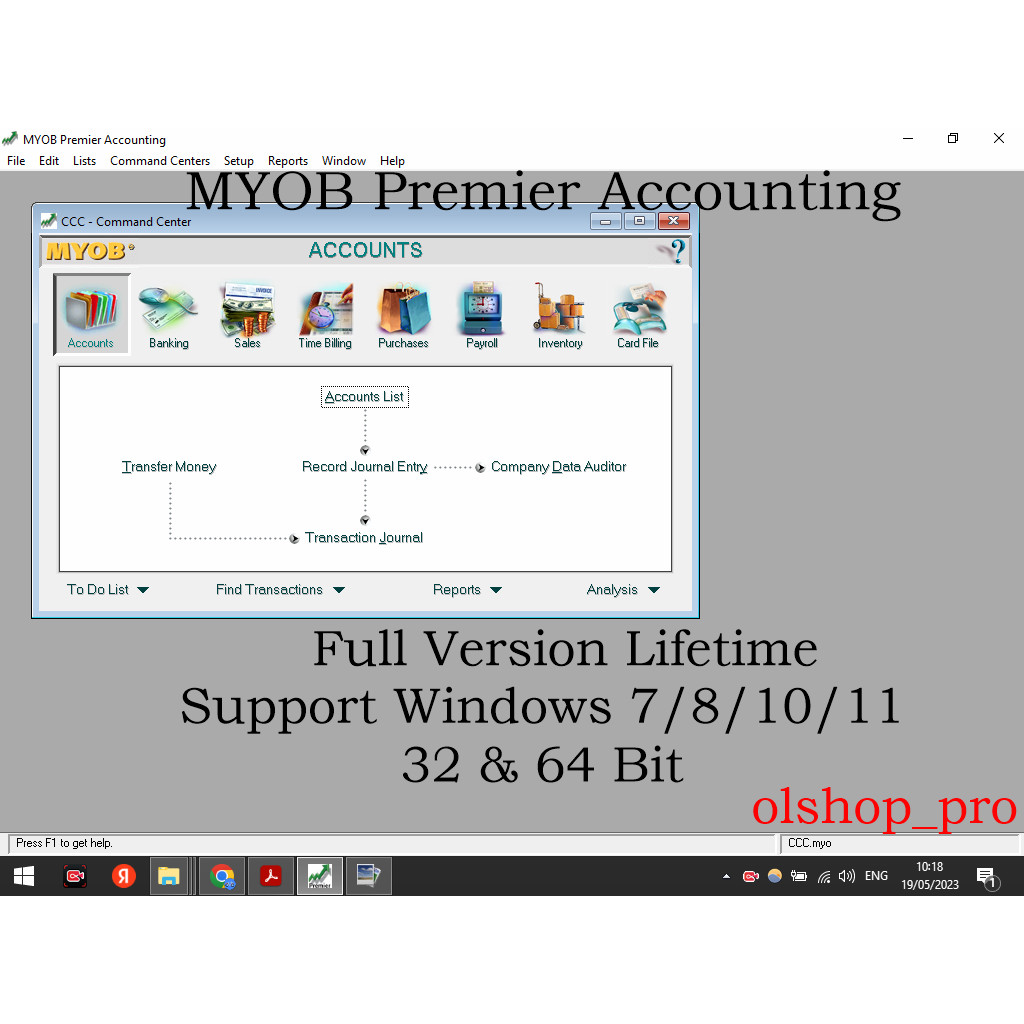 Software MYOB Premier Accounting Tanpa Batasan Transaksi Bonus Aplikasi Excel PPh 21 TER 2024