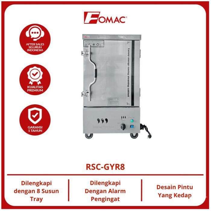 Gas cooker Rice Steaming Cart FOMAC RSC-GYR SERIES - RSC-GYR8