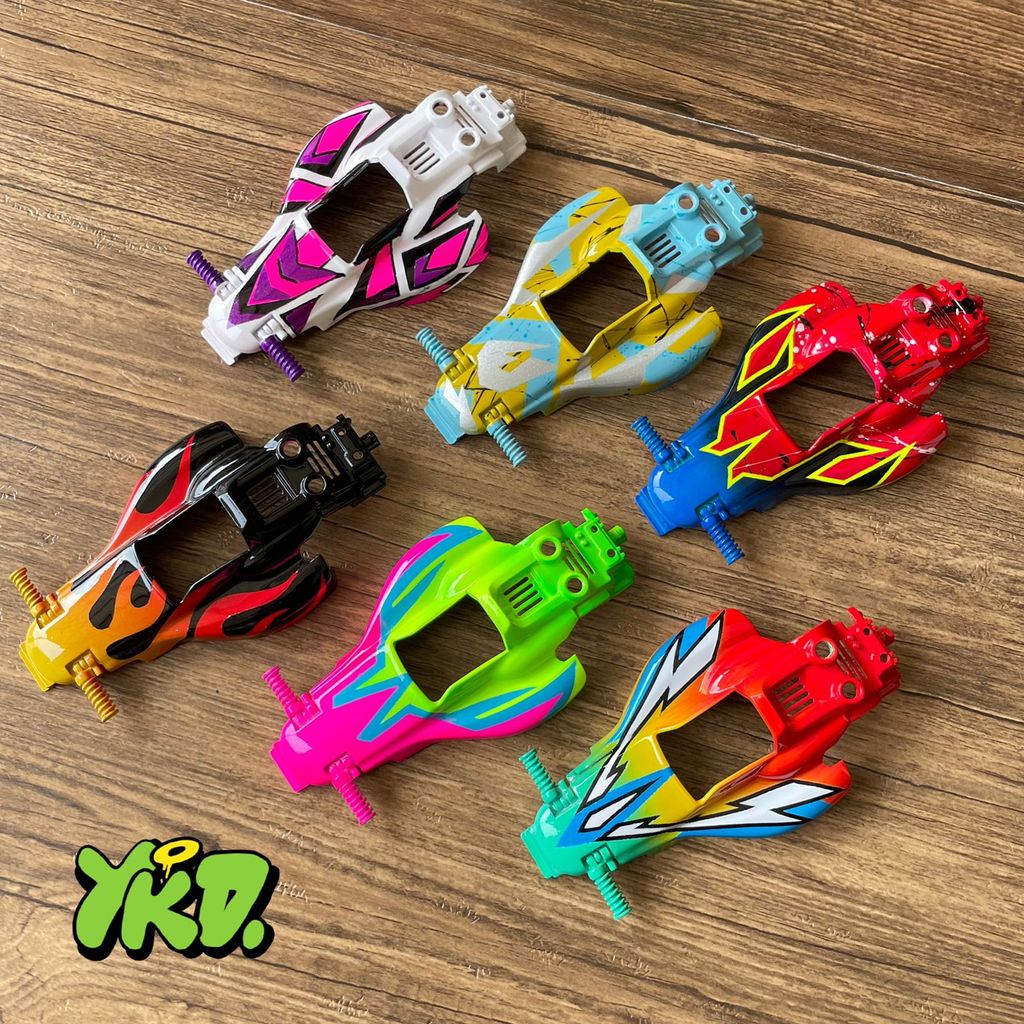 Body Custom Paint Pig Racer Original Tamiya 18089