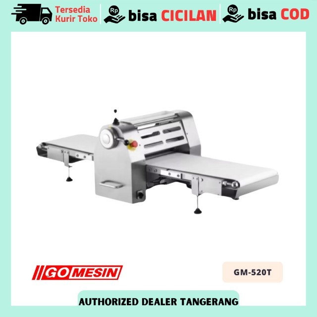 Dough Sheeter Mesin Pemipih Adonan Pastry Gomesin GM-520T