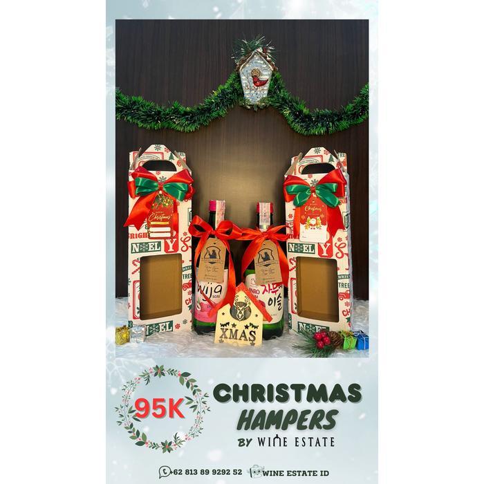 Promo Murah Christmas Hampers Natal SOJU 1 Botol 95ribu Terlaris
