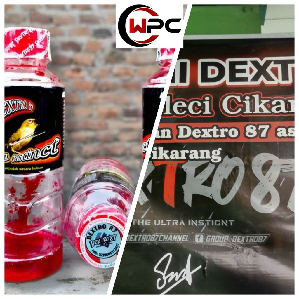 DEXTRO 87 ORIGINAL KEMASAN BARU SUPLEMEN PENGGACOR BURUNG PLECI SOGON
