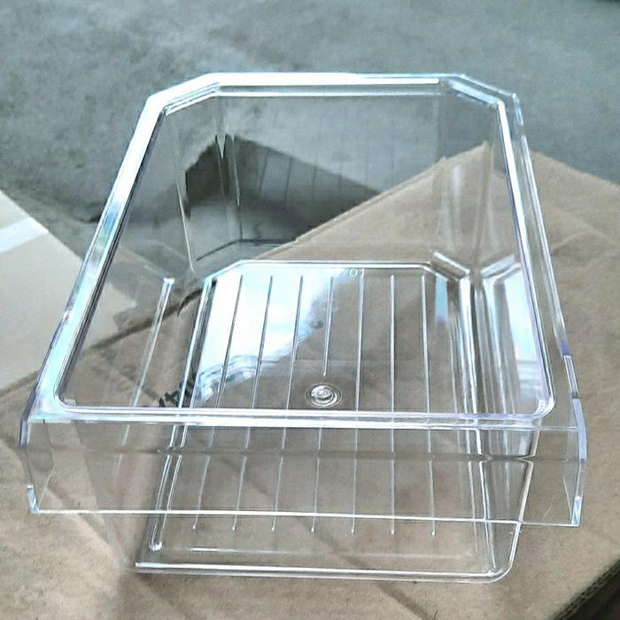 TVZONE ID Wadah Sharp Penampung Batu Es Ice Box Kulkas Sharp Original - Pack Buble+Dus
