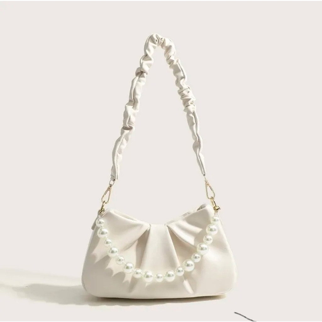 Tas Selempang Wanita Mutiara Premium Quality  Slingbag Shoulder Bag  Tas Terbaru Pearl Bag
