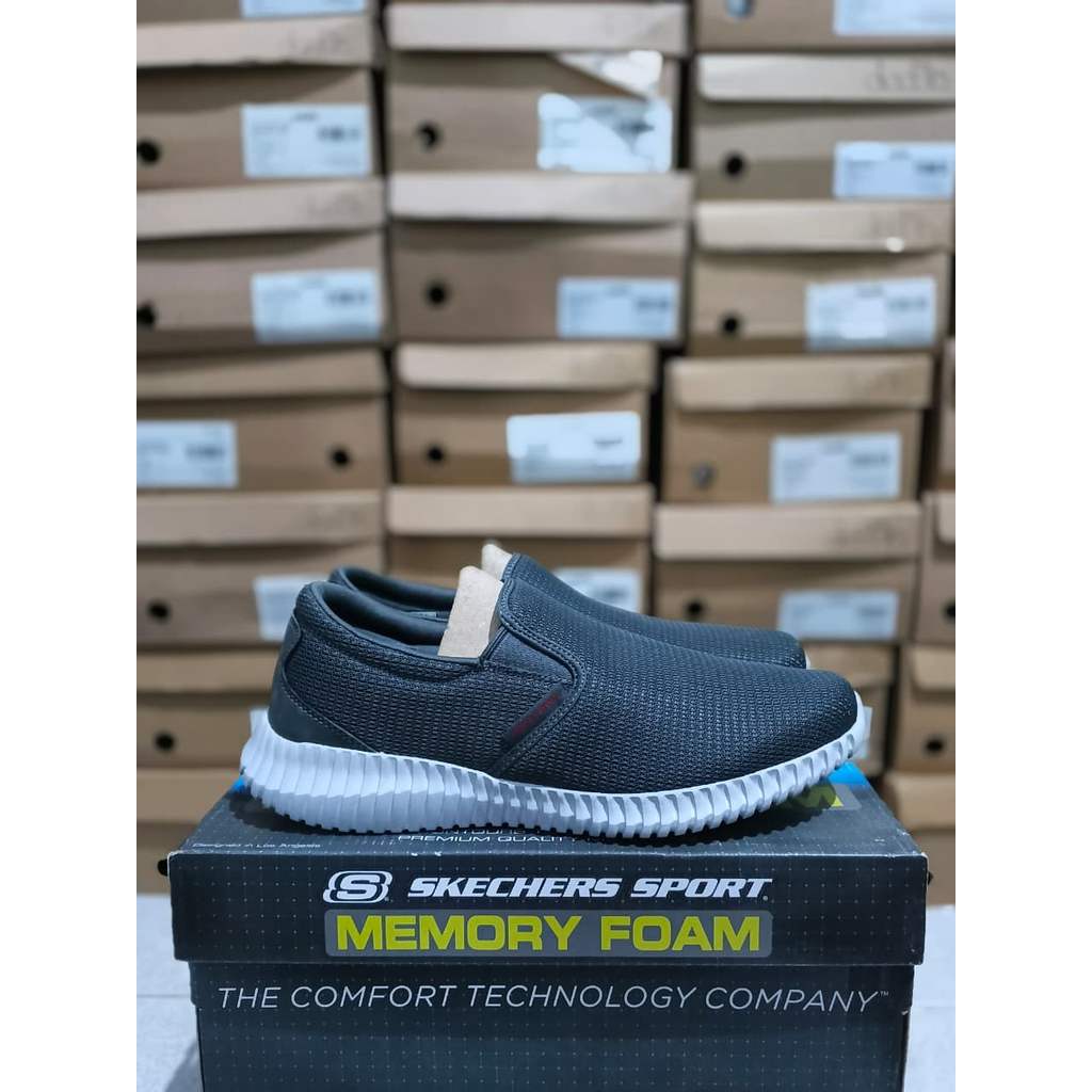 Sepatu Skechers Flection Slip On  8790148/BBK Original 100%