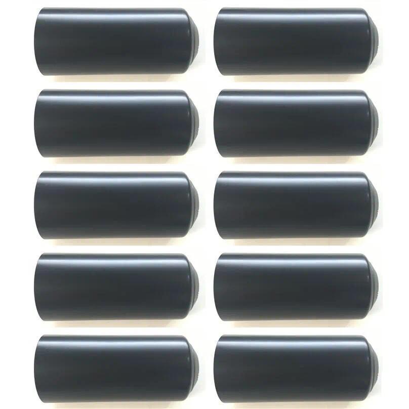 10PC New Wireless Microphone Cover Battery Screw On Cap Cup Back Cover For Shure PGX24 SLX24 58 SM B