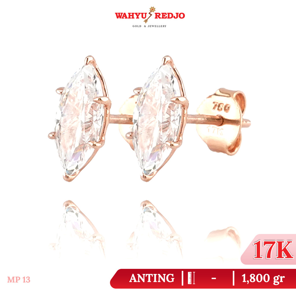 Anting-Anting Emas Tusuk AYU 17K Wahyu Redjo AN-17K-31049683-PMR