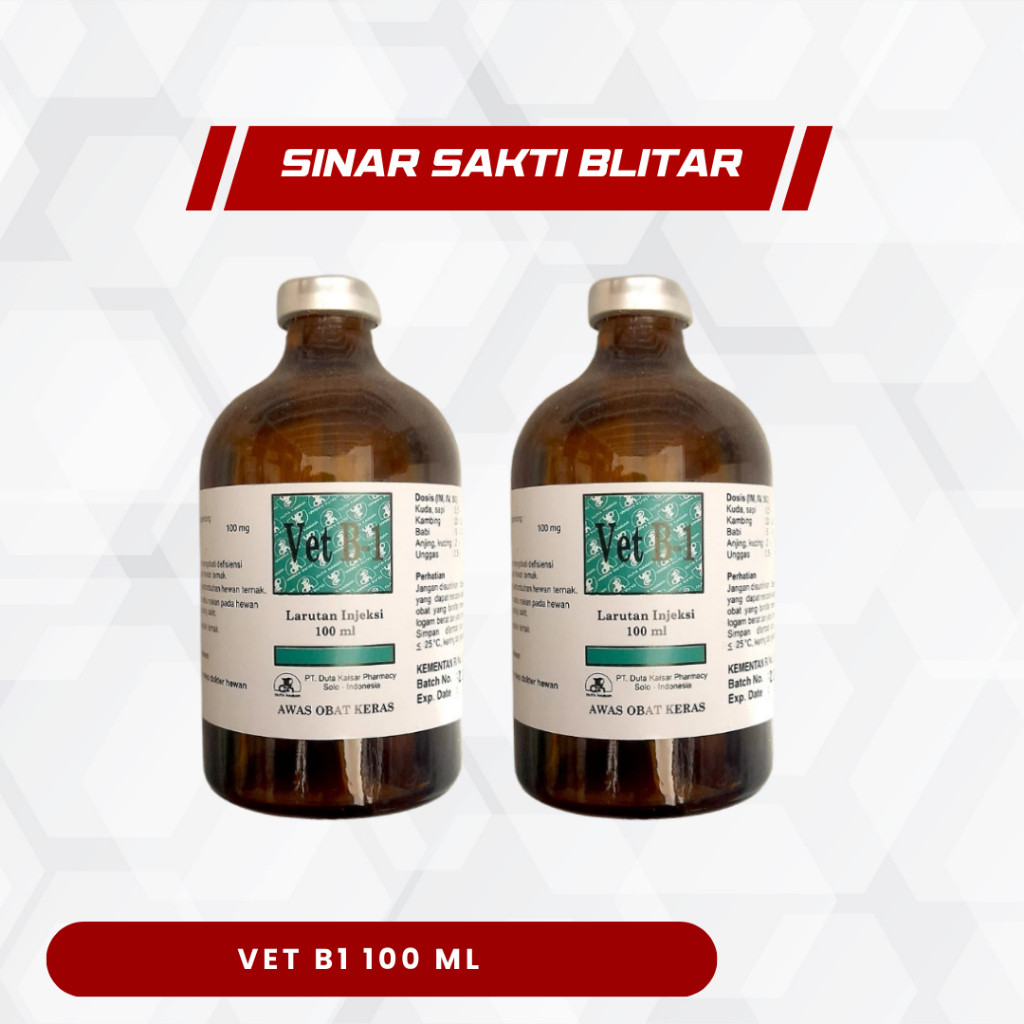 Vet B1 - Vitamin B1 Duta Kaisar 100ml