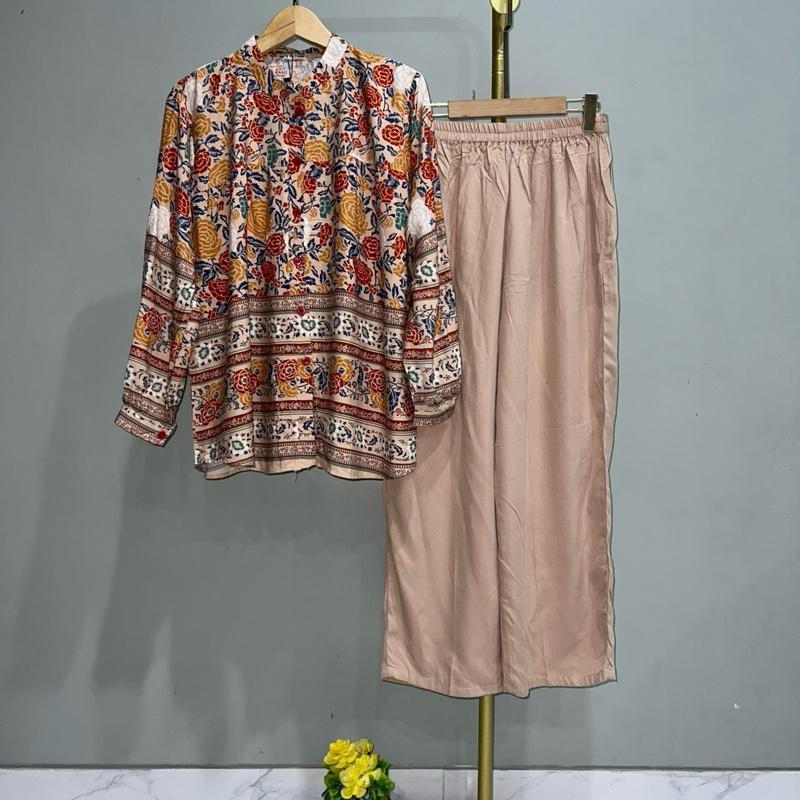 Setelan wanita import / setelan kulot / setelan rok / setelan kameja / setelan rayon / setcel / set 