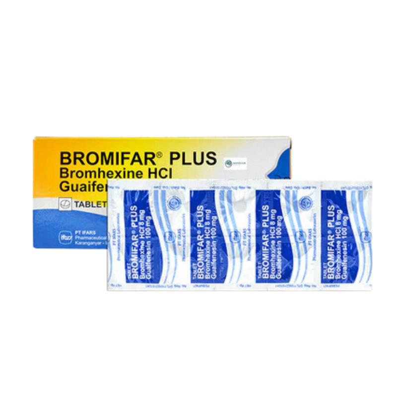 BROMIFAR PLUS 1 AMPLOP @ 1 STRIP @ 10 TABLET
