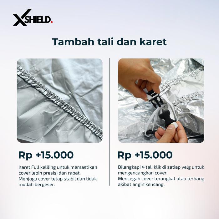 XENIA body cover mobil xenia sarung mobil xenia avanza toyota murah - Xenia plastik