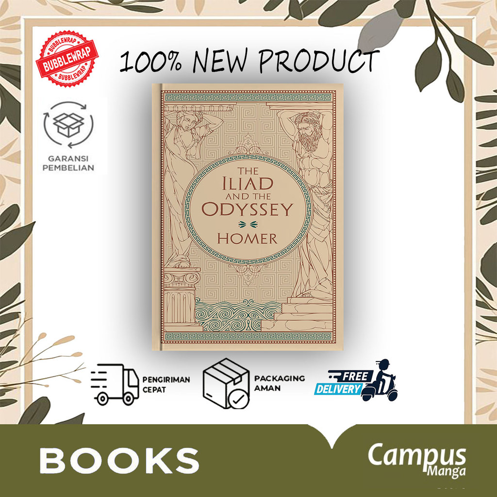 The Iliad and the Odyssey (English) by Homer