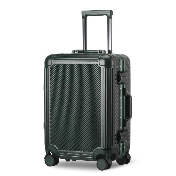 [SET] Roaming Koper Kabin & Bagasi R017 Size 20 + 28 Inch - Green