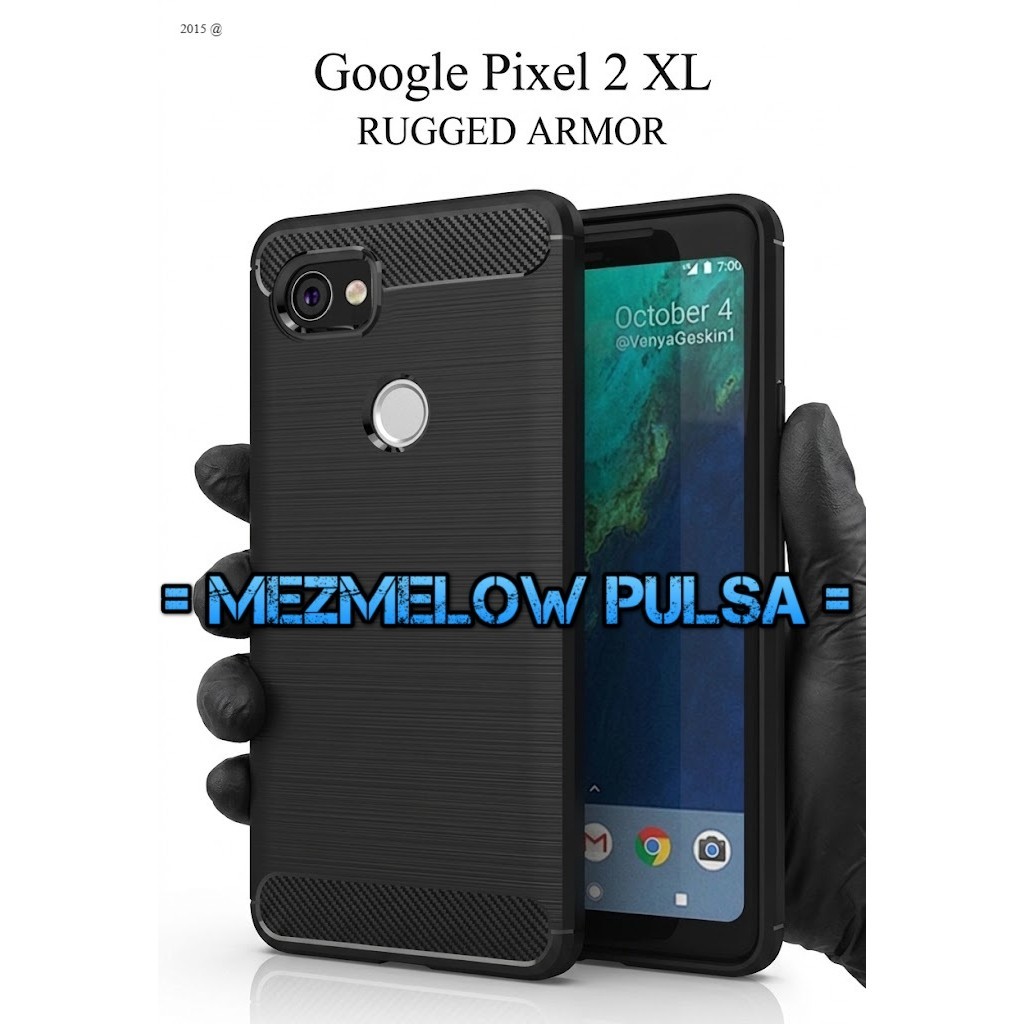 Caseng / Softcase Fiber Carbon / Case Google Pixel 2XL / Google Pixel 2 XL