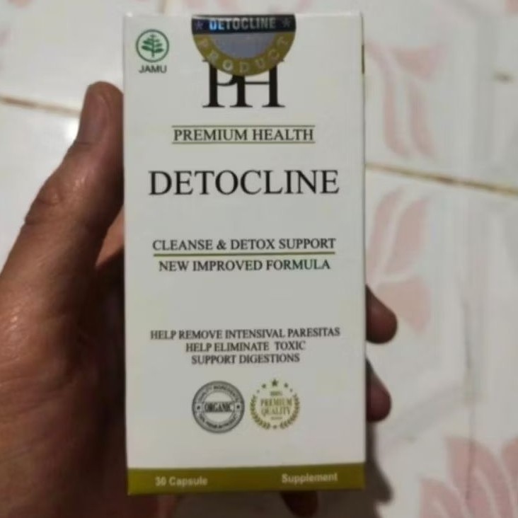 ( Promo ) Detocline Asli Obat Pembasmi Parasit Dalam Tubuh bpom