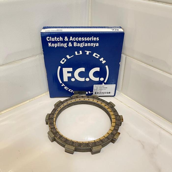 Plat Kopling Vixion Scorpio 3C1 FCC-GK17 Original FCC Yamaha Clutch Set