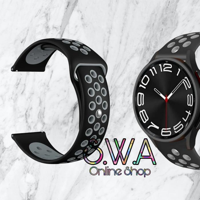 Strap  Rubber Silikon Model Nike Samsung Galaxy Watch 7 6 5 4 40mm 44mm Classic 47mm 43mm 42mm 5 Pro