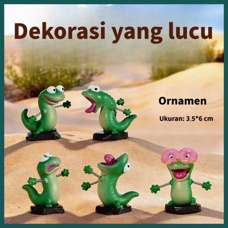 Dekorasi Meja - Hewan Peliharaan Lucu dan Unik untuk Tempat Kerja: Teman Rencana Transformasi Berang