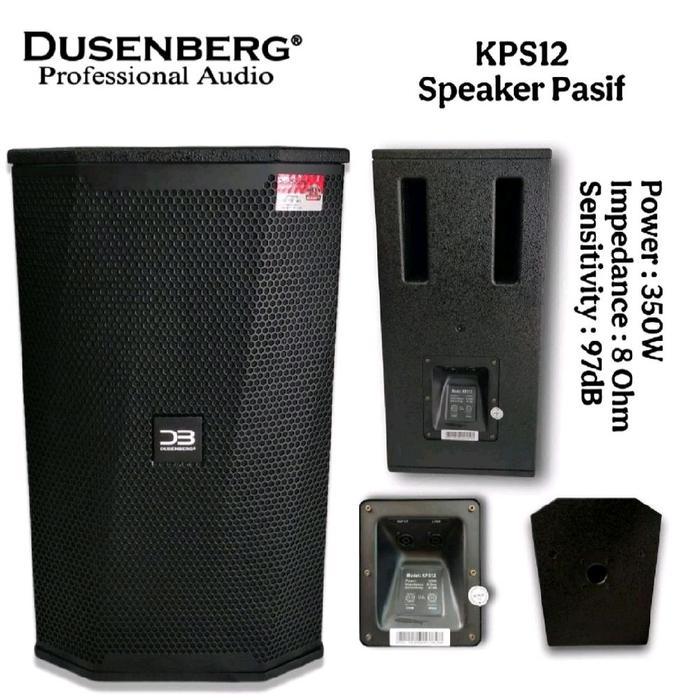 Speaker pasif DUSENBERG profesional audio 12 inch KPS-12 original