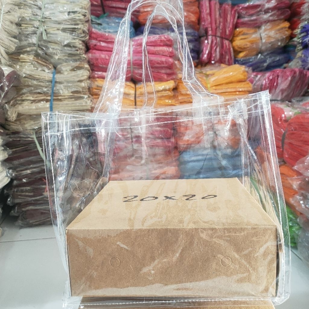 Tas Full MIKA Ukuran box nasi berkat 20x20