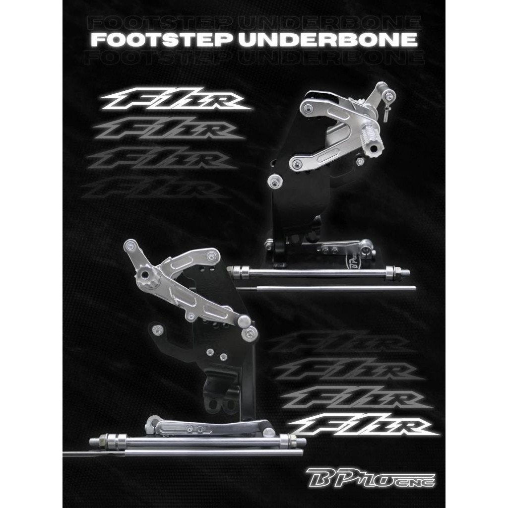 Footstep Underbone  F1ZR FIZR Force1 Race Roadrace   Racing