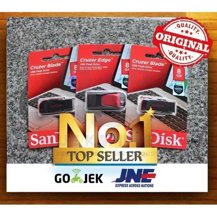 FLASHDISK SANDISK 8GB / USB FLASH 8GB / SANDISK CRUZER BLADE