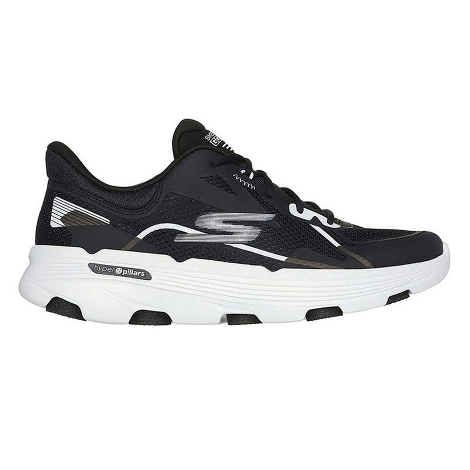Sepatu Skechers GO RUN 7 Interval Women 129336/BKW Original 100%