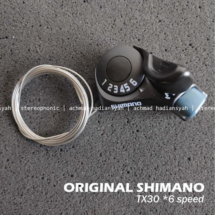 NEW Original SHIMANO. Shifter 6 speed TX30 SHIMANO Tourney TX30 6speed