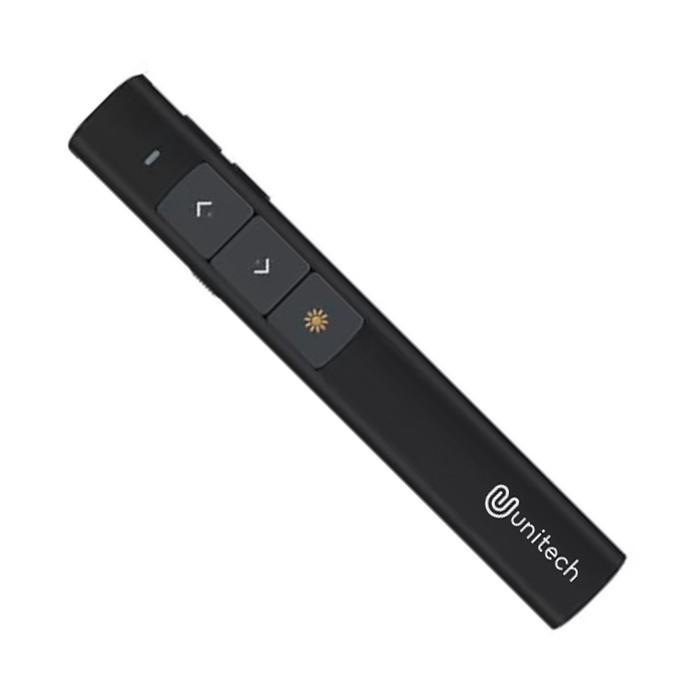 Laser Pointer Unitech Rechargeable 2.4G Wireless Remote Control untuk Presentasi Meeting Kantor - Hi
