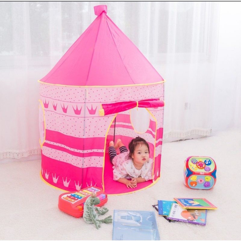 tenda mainan anak TENDA bentuk Castel TENDA RUMAH ANAK TENDA CASTLE