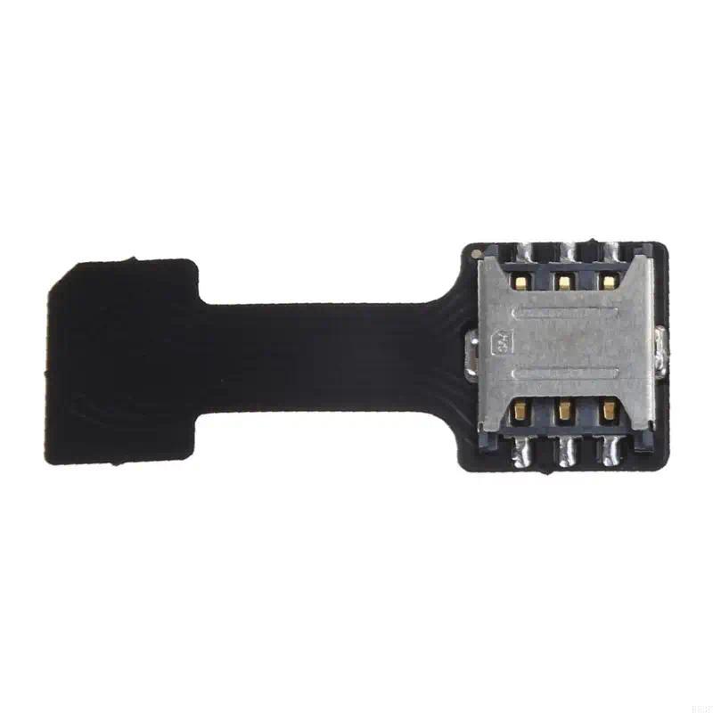 SIM Card Adapter Converter Standby Flex Cable Dual SIM + Micro SD Two-in-one Horizontal for Android 
