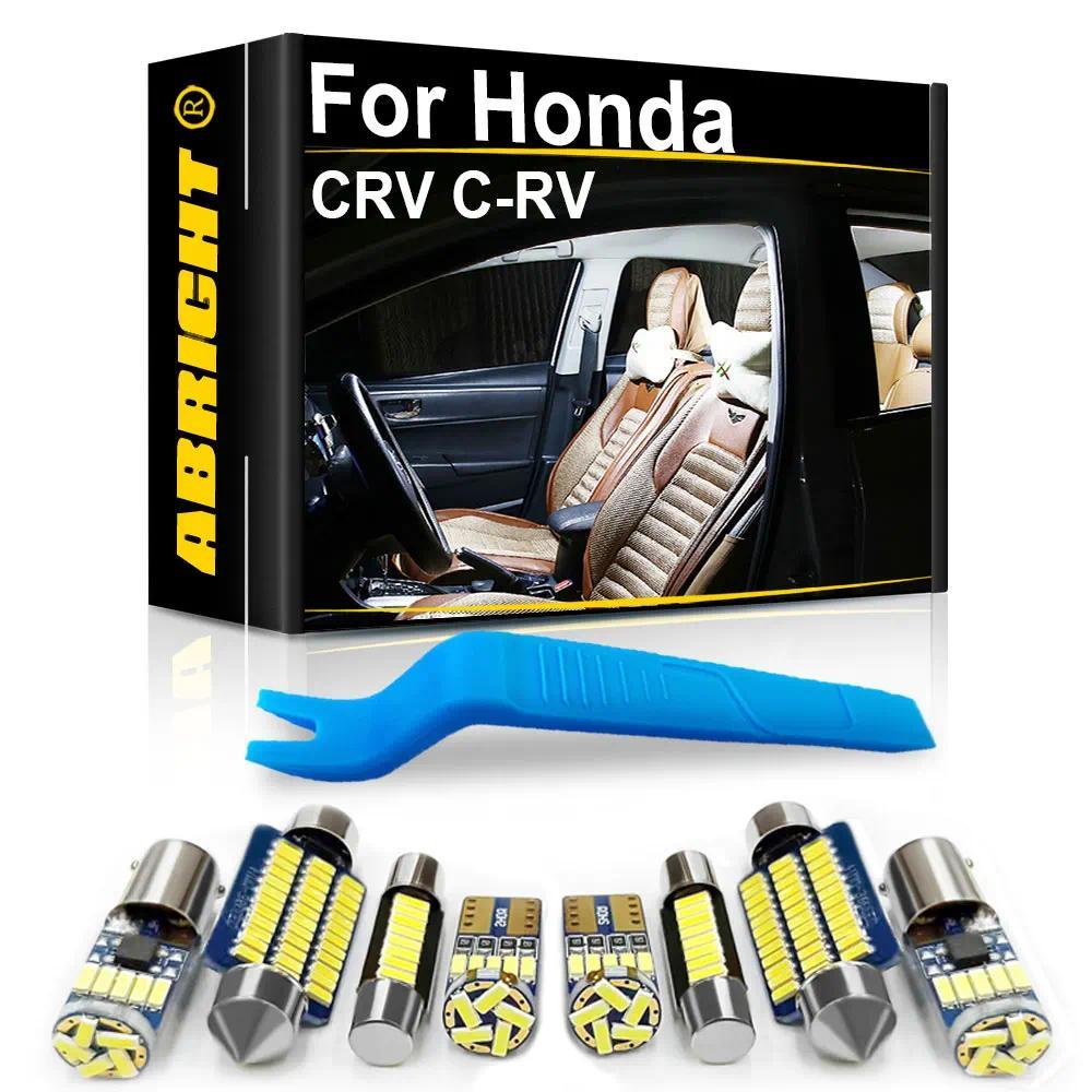 ABRIGHT Car Interior LED Lights For Honda CRV RD1 2 3 4 MK1 MK2 MK3 MK4 2005 2007 2008 2010 2011 201