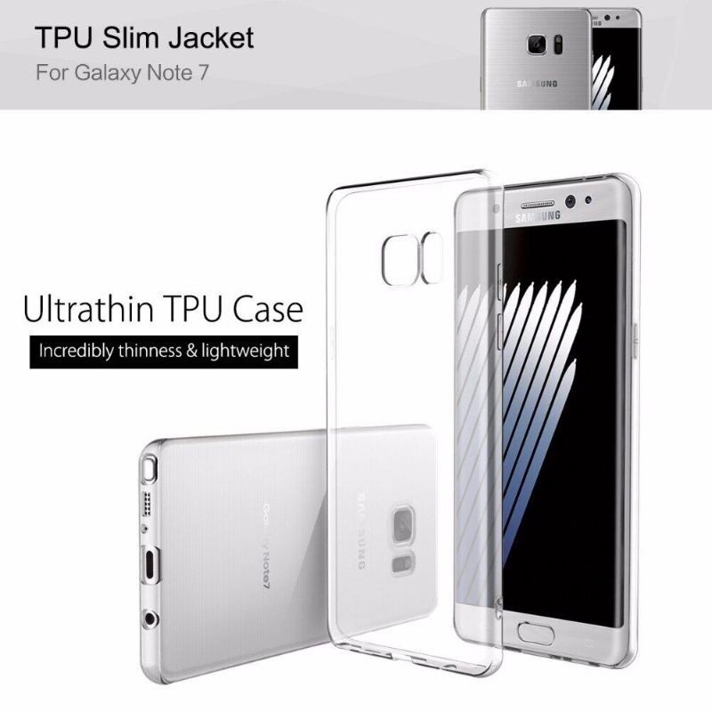 CASE SAMSUNG NOTE 7 FE SOFT CASE CLEAR ULTRATHIN JELLY CASE