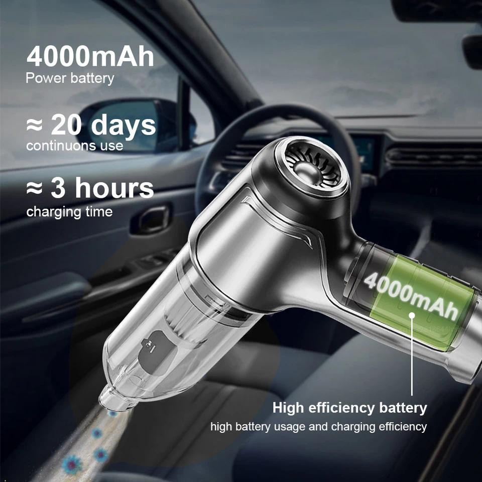 Car Vacuum Cleaner Powerful Wireless car vacuum cleaner 95000PA Strong Suction Handheld Wireless Veh