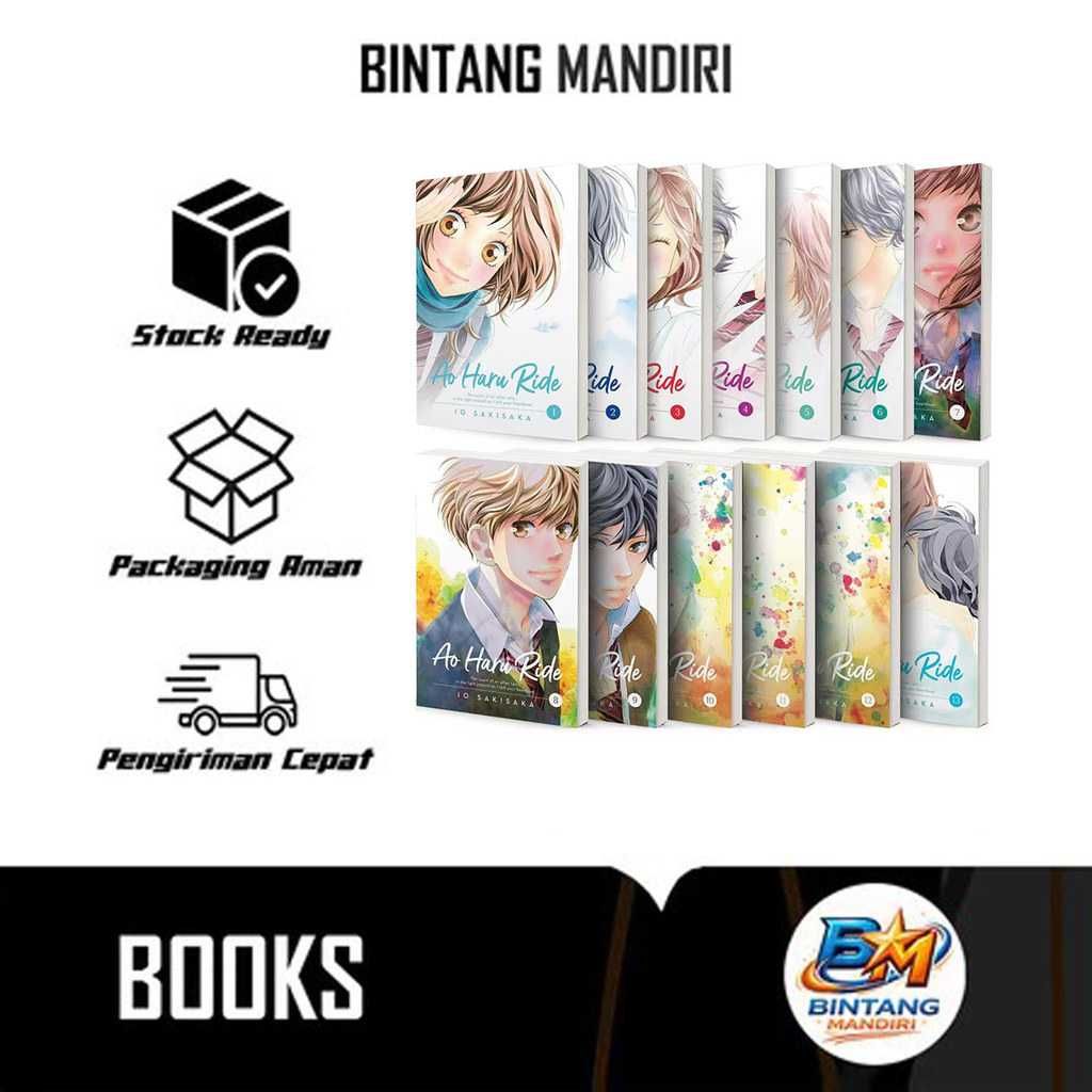 Manga Ao Haru Ride (13 Book Series) by Io Sakisaka