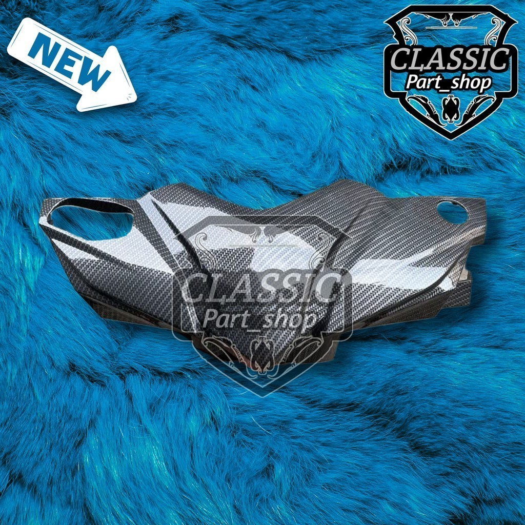 carbon wtp - Batok kepala depan honda beat FI 2013-2015 carbon wtp celup motif forged kevlar presisi