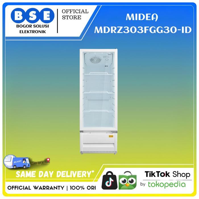 Midea Showcase MDRZ303FGG30-ID Showcase Midea MDRZ303 211 Liter [RESMI]