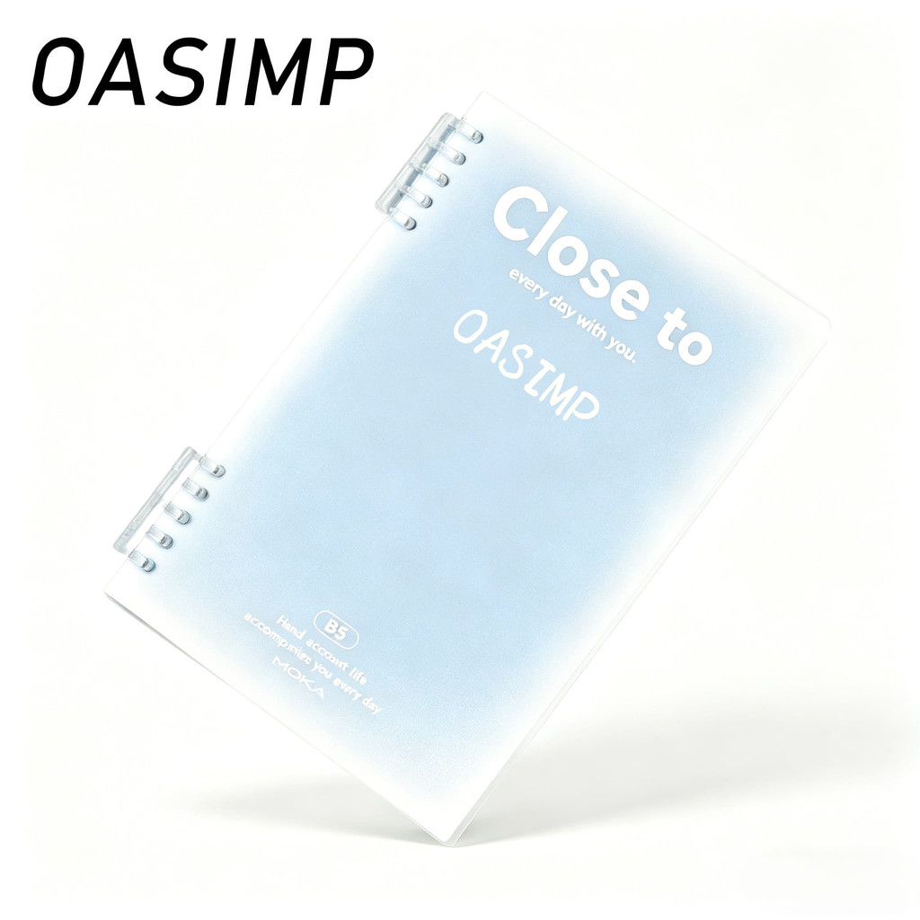 OASIMP Notebook Ring A5/B5 Desain Korea - Cover Gradient
