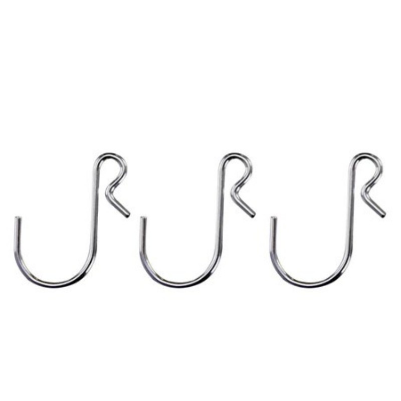 Isi 30pcs Hook Gantungan Display Snack Supermarket Klip Display Snack Gantungan Strip Gantungan Clip