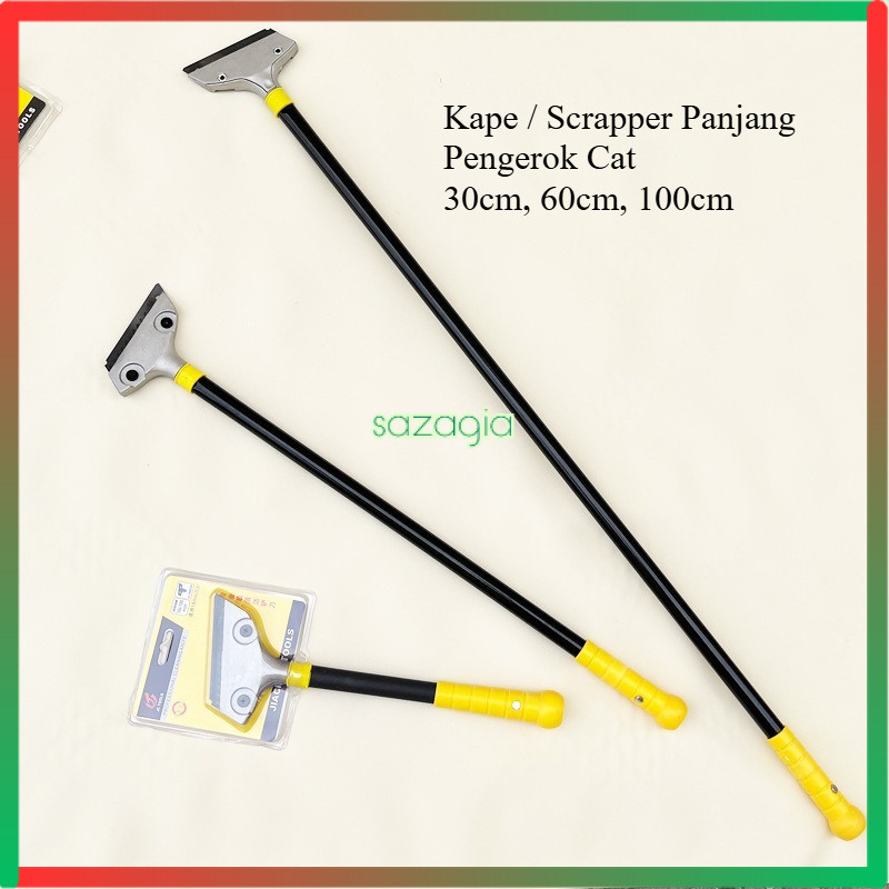 Kape Cat Pisau Dempul Pengerok Cat Panjang / Scraper Panjang Pengupas Cat [sg]