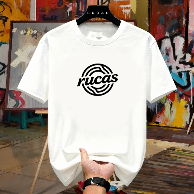 100% Original - RUCAS Kaos Oversize Simple Clean Look Pria